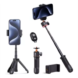 Tripé para Celular K&F Concept MS-09 Extensível com Bluetooth