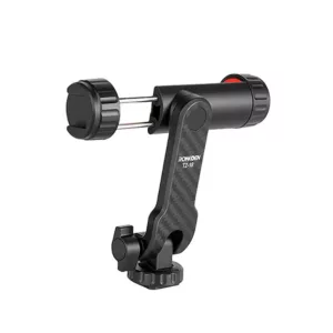 Suporte Celular Rotativo 360° para Tripé e Câmera com Sapata Fria 1/4
