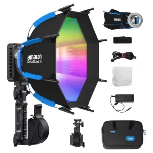 Iluminador LED Amaran Ray 60c RGB 60W COB Bowens