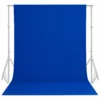 Fundo Infinito Fotográfico em Tecido Muslin Azul 1,5m x 2m