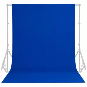 Fundo Infinito Fotográfico em Tecido Muslin Azul 1,5m x 2m