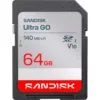Cartão de Memória SD Sandisk Ultra Go SDXC UHS-I 64GB V10 140mb/s