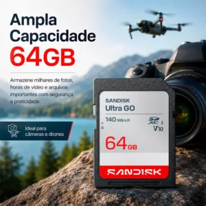 eshop10 ultra go sd uhs i 64gb 4 Eshop10 - Loja Equipamentos Fotográficos