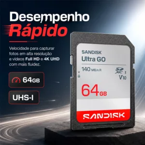 eshop10 ultra go sd uhs i 64gb 5 Eshop10 - Loja Equipamentos Fotográficos