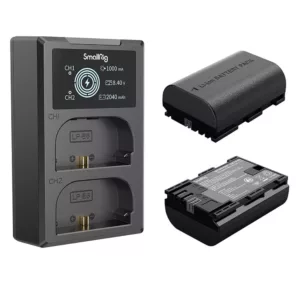 eshop10 kit bateria carregador smallrig lp e6nh 3 Eshop10 - Loja Equipamentos Fotográficos