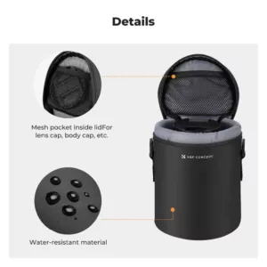 eshop10 lens bag m kef concept 4 Eshop10 - Loja Equipamentos Fotográficos