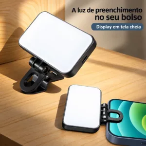 eshop10 luz led com clip 3 Eshop10 - Loja Equipamentos Fotográficos