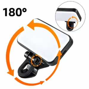 eshop10 luz led com clip 4 Eshop10 - Loja Equipamentos Fotográficos